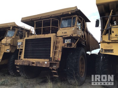 Cat 777 شاحنة صخور