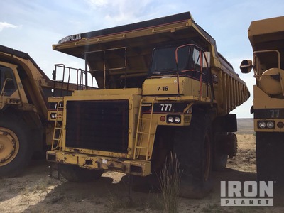 Cat 777 شاحنة صخور (Inoperable)