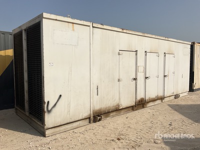 Cummins 1650 kVA Containerized 発電機セット (250-749 kw/310-950 kva) (Inoperable)