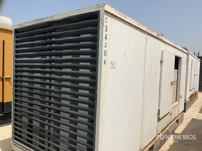 Cummins 344 kVA Skid-Mounted 発電機セット (250-749 kw/310-950 kva) (Inoperable)