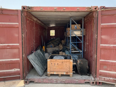 Quantity of Spare Parts w/ 20 ft Open Top Container