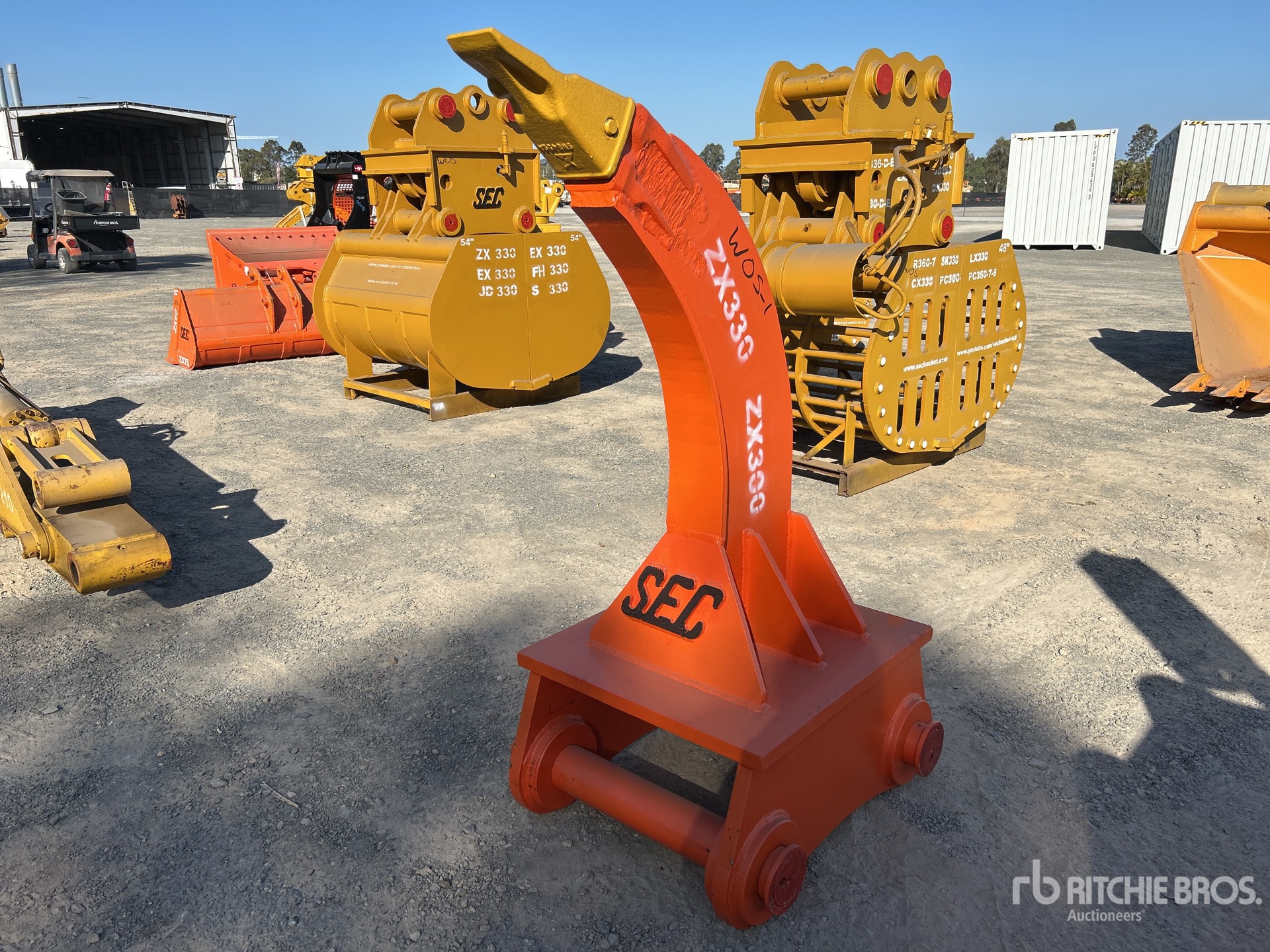 SEC Q/C Excavator Ripper - Fits 30 - 35 Ton