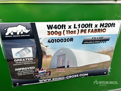 2025 Rhino-Cross 4010020R Tent - 30x12,2x6,1 m Storage Building (Unused)