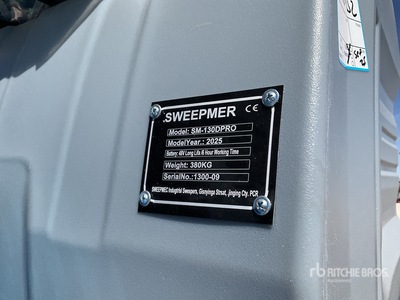 2025 SWEEPMEC SM-130DPRO Sweeper Truck (Unused)