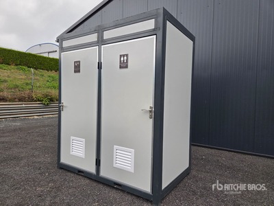 2025 DOUBLE-WC-LUXURY Portable Toilet (Unused)