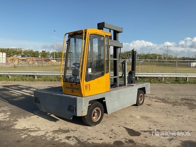 1998 Baumann HX40-14-40 4000 kg Side Loader Reach Truck (Inoperable)