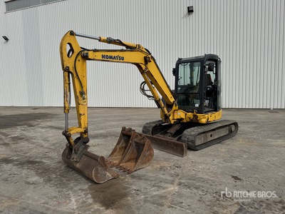 2014 Komatsu PC55MR-3 Mini-Pelle Mini Excavator