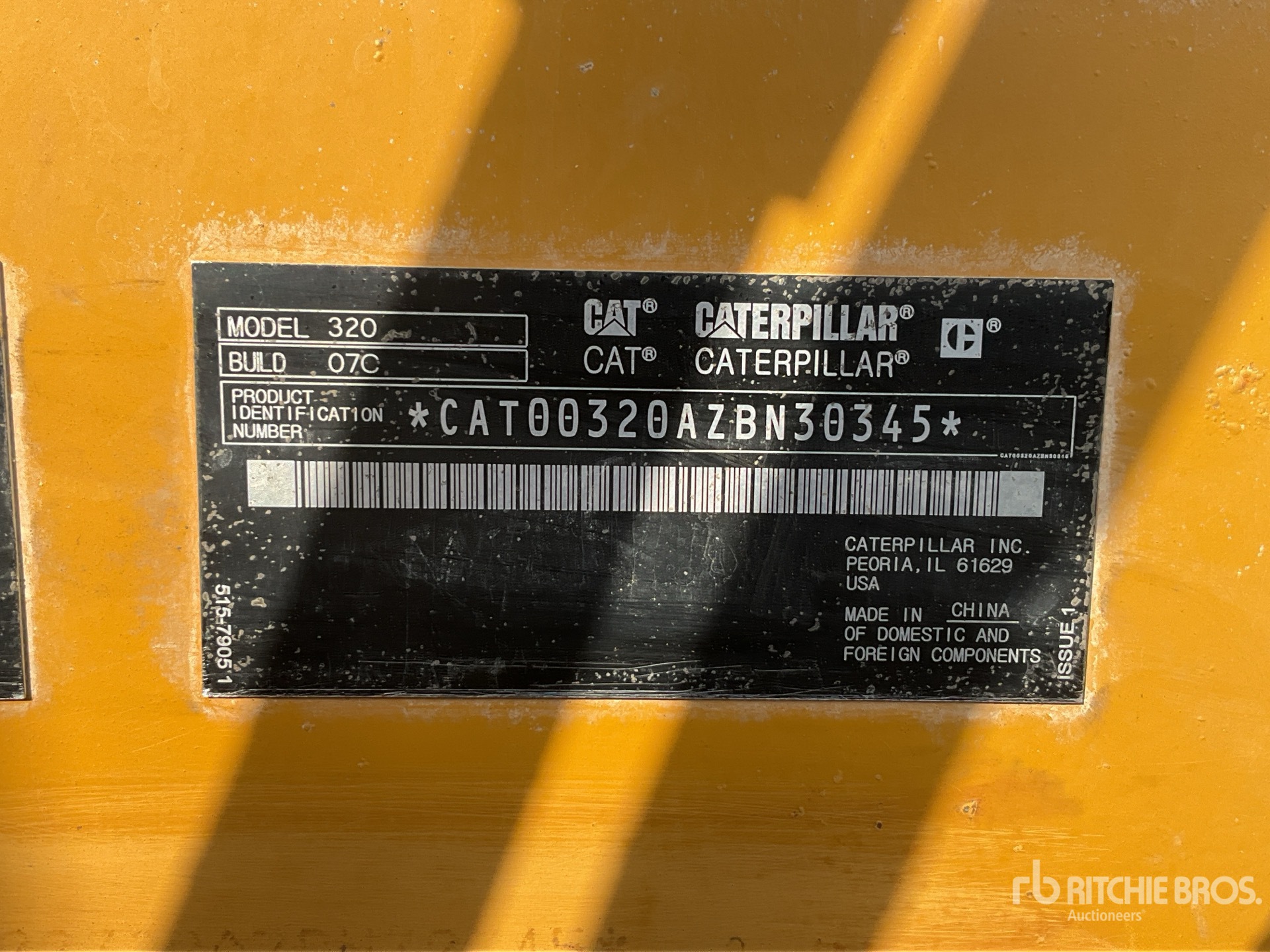 2021 Cat 320 Koparka gąsienicowa