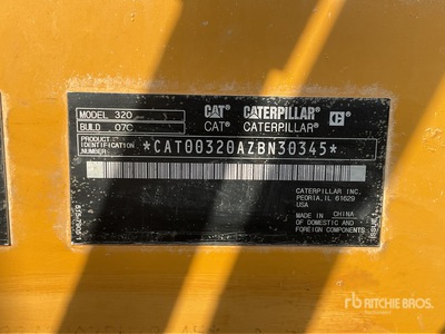 2021 Cat 320 Tracked Excavator