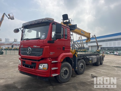 2022 XCMG SQS350-5 14 ton on 2021 Shacman M3000 8x4 Twin-Steer Sleeper Boom Truck (Unused)