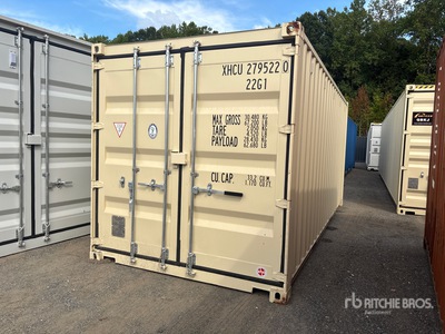 2025 20 ft Standard Contenedor de almacenamiento