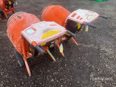 Quantity Of 2 Portable Concrete Mixer