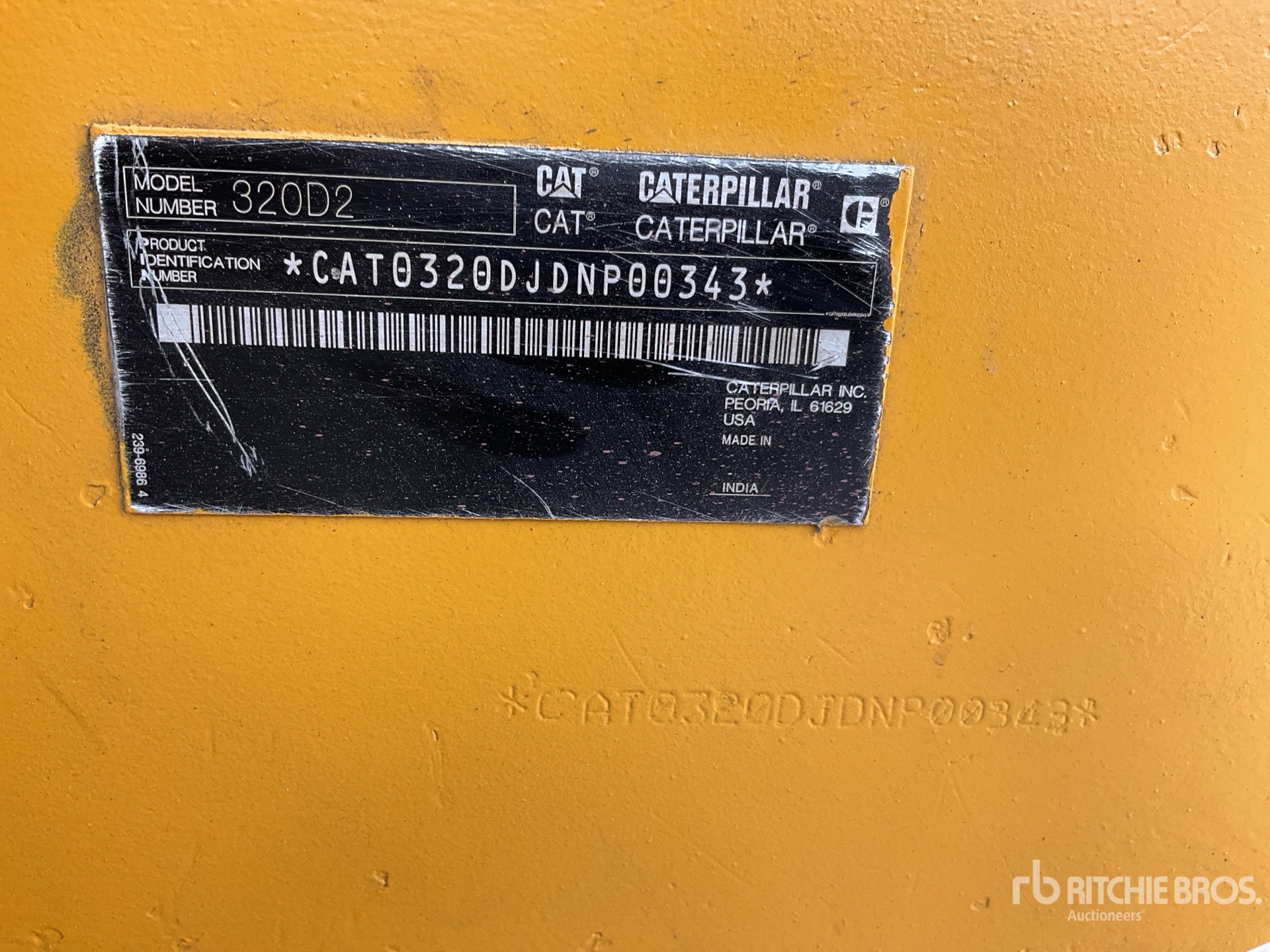 2013 Cat 320D2 Tracked Excavator