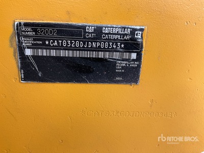 2013 Cat 320D2 Tracked Excavator
