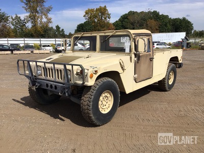 2006 AM General M1097R1 HMMWV 2 Door Soft Top w/Truck Body