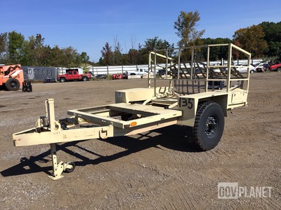 2008 DHS Systems DRASH Shelter Transport Trailer Chassis