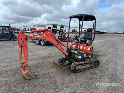 2019 Kubota U17 حفارة صغيرة