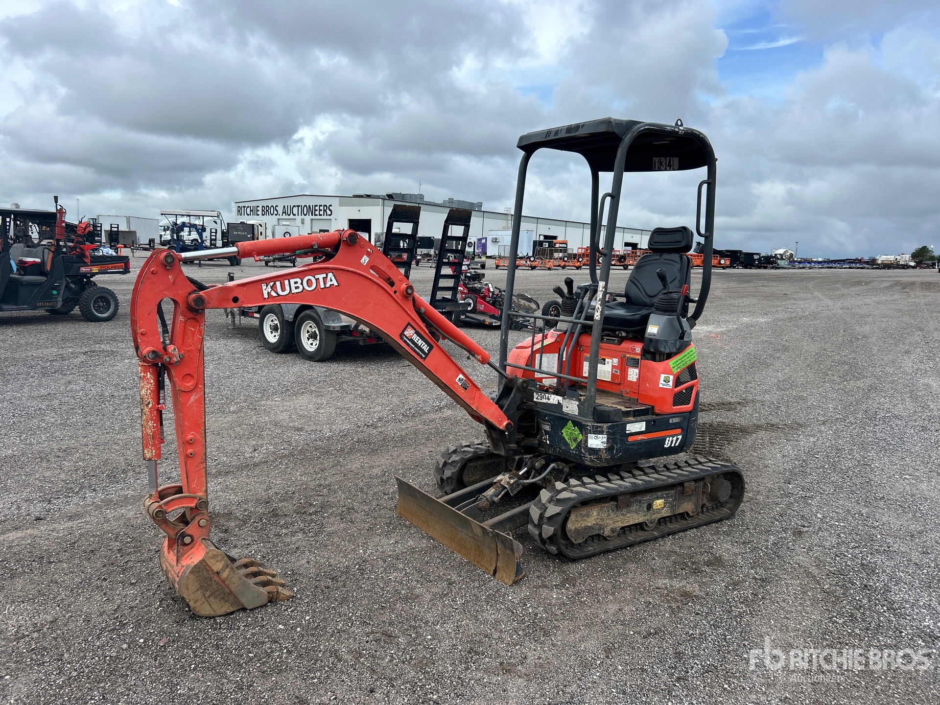 2020 Kubota U17 Minigraafmachine