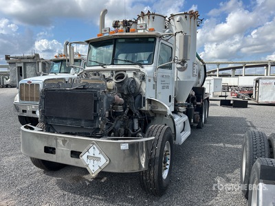 Global on 2013 Peterbilt 348 6x4 Vacuum Tanker Truck