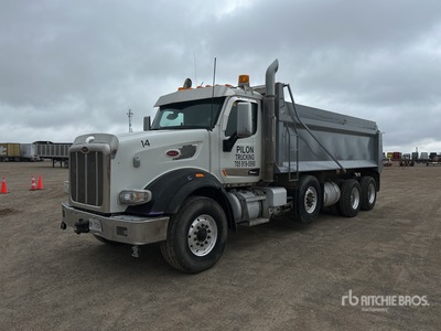 2017 Peterbilt 567 8x4 4-Achs Kipper-Lkw