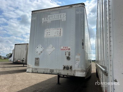 2001 Trailmobile 53 ft x 102 in T/A Remorque fourgon