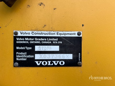 Volvo G720B Motor Grader
