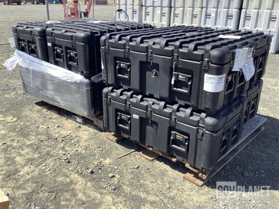 (8) Pelican-Hardigg Storage Cases