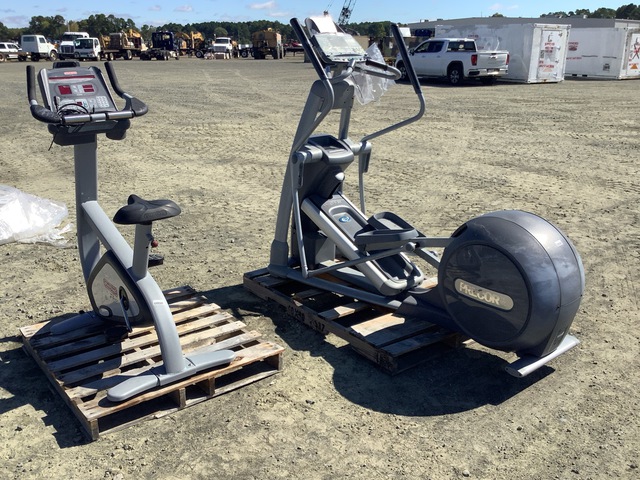 (1) Star Trac Pro Exercise Bike & (1) Precor Elliptical (1) Star Trac Pro Exercise Bike & (1) Precor Elliptical