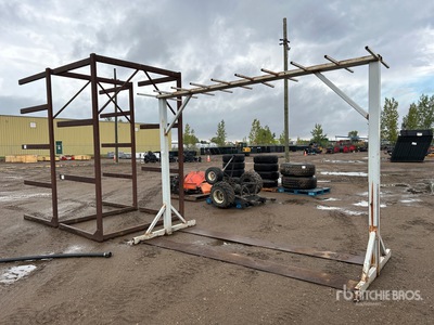 Quantity of (3) Steel Stands