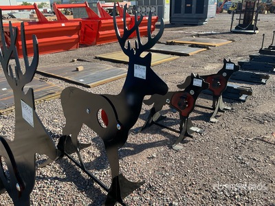 2025 Kit Containers AR500ATDEER Shooting Target