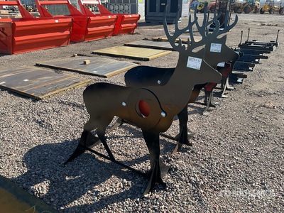 2025 Kit Containers AR500ATDEER Shooting Target