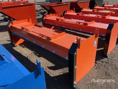 2025 Kit Containers QT-SP-8-23-PB 94 in Skid Steer Snow Pusher