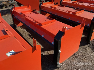 2025 Kit Containers QT-SP-8-23-PB 94 in Skid Steer Snow Pusher