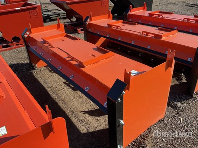 2025 Kit Containers QT-SP-8-23-PB 94 in Skid Steer Snow Pusher