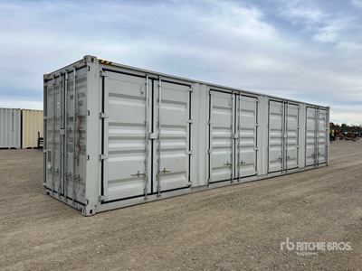 2025 40 ft High Cube Multi-Door Storage Container