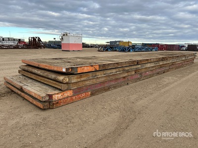Quantity of (5) 8 ft x 40 ft Rig Mats