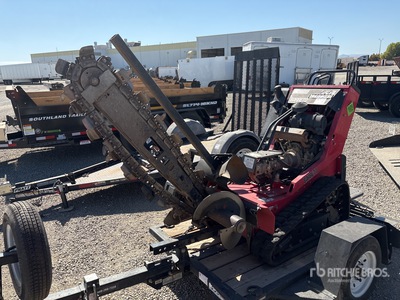 Barreto E2036RTKH-6MS Tracked Zanjadora w/ Trailer