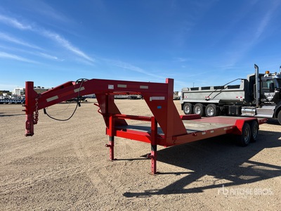 2010 Ameritrail 23 ft T/A Gooseneck Plant Trailer