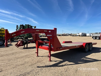 2010 Ameritrail 23 ft T/A Gooseneck Plant Trailer