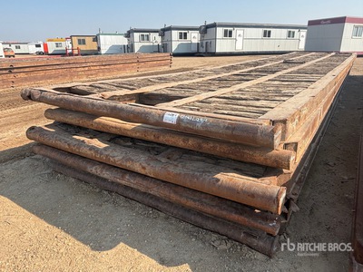Quantity of (5) 8 Ft x 40 Ft Rig Mats