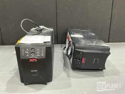 (2) Schneider Electric APC Smart-UPS Uninterruptible Power Supplies