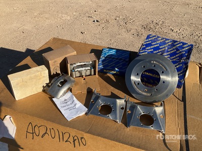 (3) Kodiak Trailer Disc Brakes & (25) Refractory Bricks