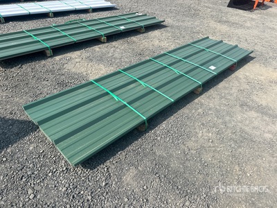 Quantity of 2025 Kit Containers Steel R Panel 3' x 12' metal roofing Materiale edile