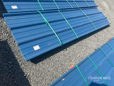 Quantity of 2025 Kit Containers Steel R Panel 3' x 12' metal roofing Materiale edile