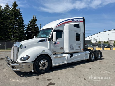 2016 Kenworth T680 6x4 T/A Sleeper Truck Tractor