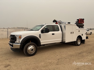 2021 Ford F-550 XL 4x4 Extended Cab Service Truck
