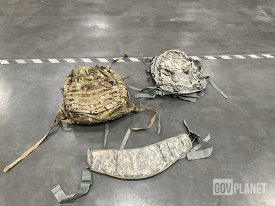 (16) Assault Packs, (1) Field Pack & (29) Molded Waist Belts