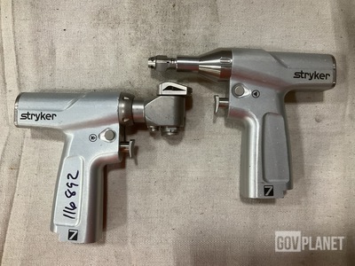 (1) Stryker Precision Saw, (1) Stryker Reciprocating Saw & Assorted Items