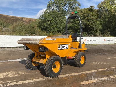 2019 JCB 3FTH 3 ton 4x4 dumper
