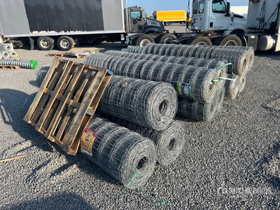 Quantity of (3) Pallets of Range Master 8 Ft Stay Lock Game Zaun (Unused)